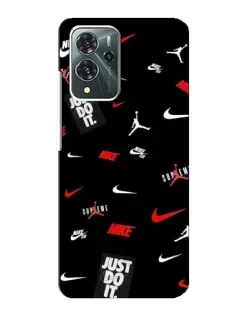 Чехол для ZTE Blade V40 Pro с картинкой «Nike Mix Pattern»