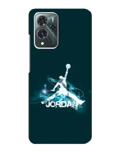Чехол для ZTE Blade V40 Pro с картинкой «Jordan Blue Fire» Чехол для ZTE Blade V40 Pro с картинкой «Jordan Blue Fire»