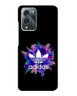 Чехол для ZTE Blade V40 Pro с картинкой «Взрыв красок Adidas»
