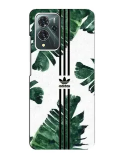 Чехол для ZTE Blade V40 Pro с картинкой «Пальмовые листья адидас»