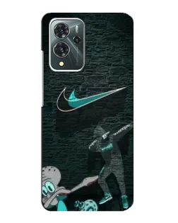Чехол для ZTE Blade V40 Pro с картинкой «Спортивный арт Nike»