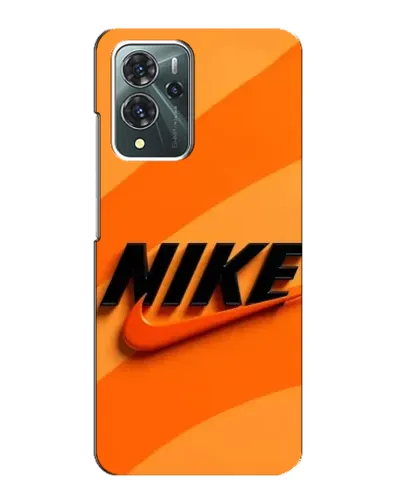 Чохол для ZTE Blade V40 Pro з картинкою «Помаранчевий драйв Nike»