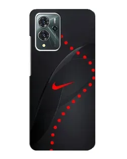 Чохол для ZTE Blade V40 Pro з картинкою «Абстрактний дизайн Nike»