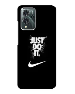 Чохол для ZTE Blade V40 Pro з картинкою «Текстовий принт Nike»