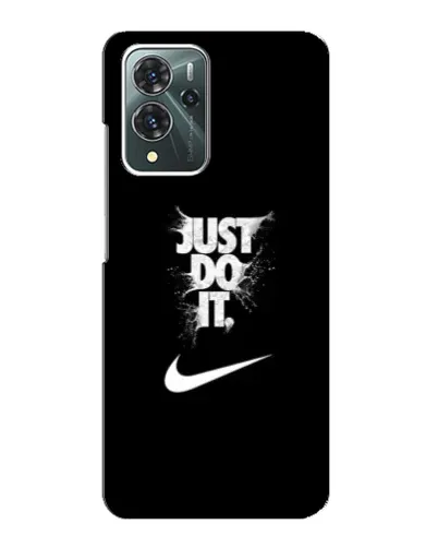 Чохол для ZTE Blade V40 Pro з картинкою «Текстовий принт Nike»