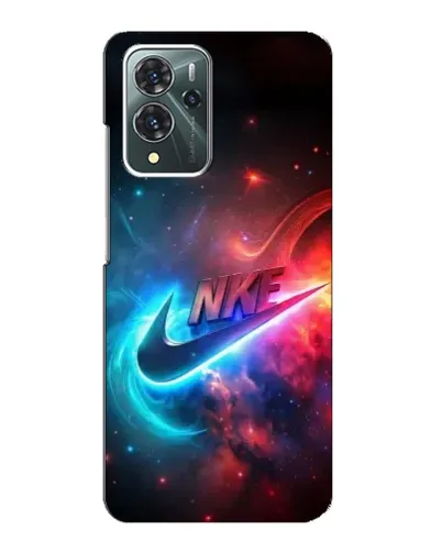 Чохол для ZTE Blade V40 Pro з картинкою «Вогняний логотип Nike»