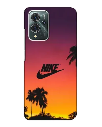 Чохол для ZTE Blade V40 Pro з картинкою «Nike на заході сонця»
