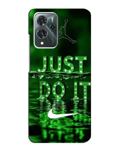 Чохол для ZTE Blade V40 Pro з картинкою «Зелений неоновий Nike»