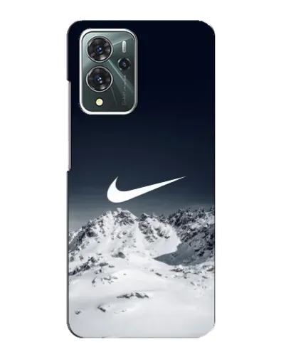 Чохол для ZTE Blade V40 Pro з картинкою «Nike — зимові гори»