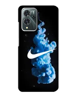 Чохол для ZTE Blade V40 Pro з картинкою «Nike та синій дим»