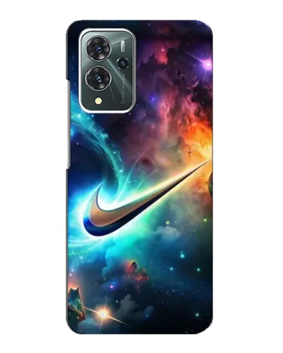 Чохол для ZTE Blade V40 Pro з картинкою «Космічний Nike Swoosh»