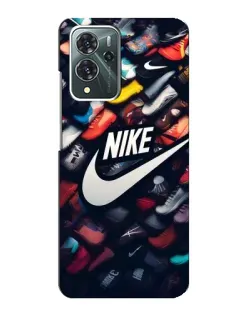 Чохол для ZTE Blade V40 Pro з картинкою «Колекція кросівок Nike»