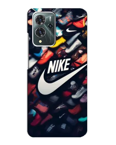 Чохол для ZTE Blade V40 Pro з картинкою «Колекція кросівок Nike»