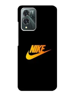 Чохол для ZTE Blade V40 Pro з картинкою «Золотий логотип Nike»