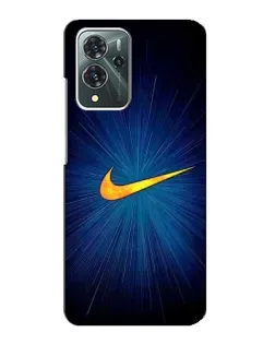 Чохол для ZTE Blade V40 Pro з картинкою «Синій пульс Nike»