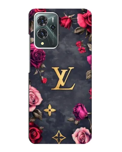 Чохол для ZTE Blade V40 Pro з картинкою «Квітковий Louis Vuitton»