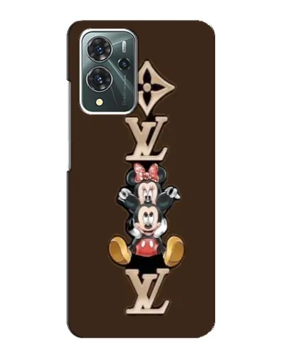 Чохол для ZTE Blade V40 Pro з картинкою «LV та Міккі Маус»