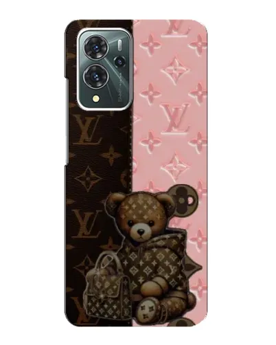 Чохол для ZTE Blade V40 Pro з картинкою «Ведмедик у стилі LV»