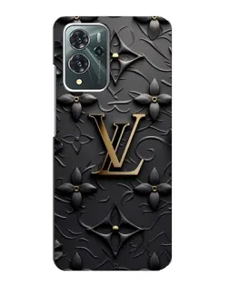 Чохол для ZTE Blade V40 Pro з картинкою «Шкіряна текстура LV»