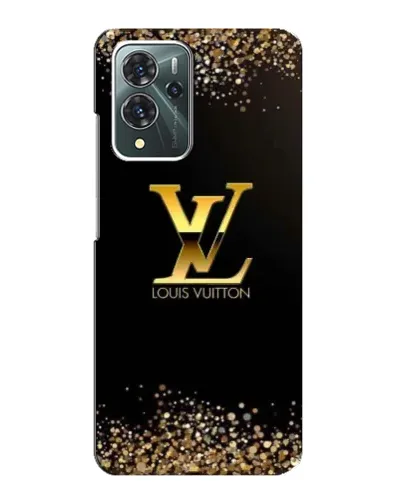 Чохол для ZTE Blade V40 Pro з картинкою «LV — золоті іскри»
