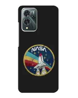Чехол для ZTE Blade V40 Pro с картинкой «NASA — эмблема миссии»