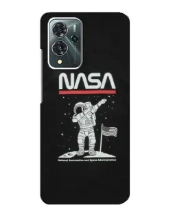 Чохол для ZTE Blade V40 Pro з картинкою «NASA — крокуємо по Місяцю»