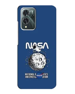 Чохол для ZTE Blade V40 Pro з картинкою «NASA — місячна місія»