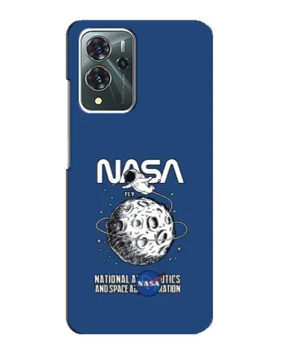 Чохол для ZTE Blade V40 Pro з картинкою «NASA — місячна місія»