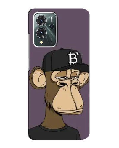 Чохол для ZTE Blade V40 Pro з картинкою «Bored Ape в кепці»