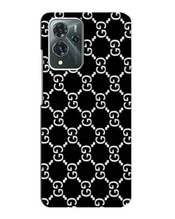 Чехол для ZTE Blade V40 Pro с картинкой «Gucci — сетчатый паттерн»