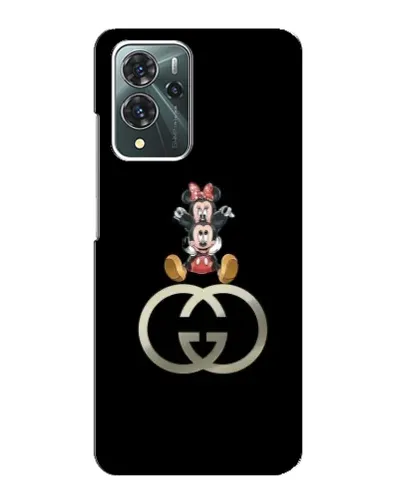 Чехол для ZTE Blade V40 Pro с картинкой «Минни Маус на лого» Чехол для ZTE Blade V40 Pro с картинкой «Минни Маус на лого»