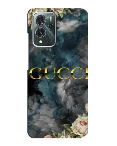 Чехол для ZTE Blade V40 Pro с картинкой «Абстрактные цветы Gucci» Чехол для ZTE Blade V40 Pro с картинкой «Абстрактные цветы Gucci»