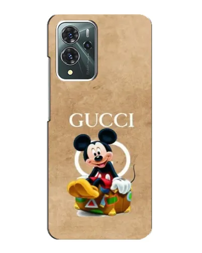Чехол для ZTE Blade V40 Pro с картинкой «Микки Маус Gucci — крафт» Чехол для ZTE Blade V40 Pro с картинкой «Микки Маус Gucci — крафт»