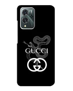 Чехол для ZTE Blade V40 Pro с картинкой «Gucci — серебряная змея»