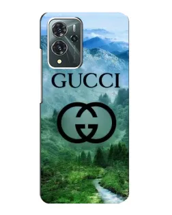 Чехол для ZTE Blade V40 Pro с картинкой «Gucci — горный пейзаж»