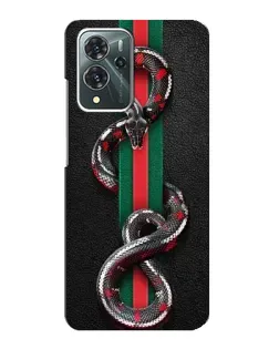Чохол для ZTE Blade V40 Pro з картинкою «Gucci — змія на смузі»