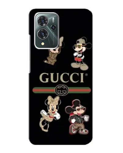 Чохол для ZTE Blade V40 Pro з картинкою «Gucci — герої Disney та монограма» Чохол для ZTE Blade V40 Pro з картинкою «Gucci — герої Disney та монограма»
