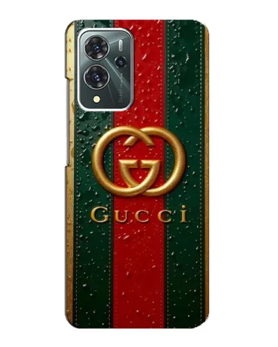 Чохол для ZTE Blade V40 Pro з картинкою «Gucci — фірмова смуга та золото» Чохол для ZTE Blade V40 Pro з картинкою «Gucci — фірмова смуга та золото»