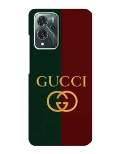 Чохол для ZTE Blade V40 Pro з картинкою «Gucci — темно-зелений градієнт»