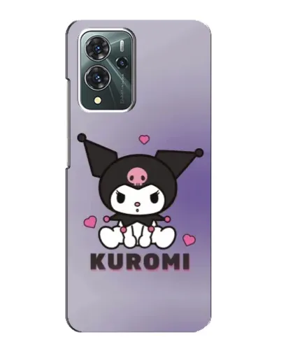 Чехол для ZTE Blade V40 Pro с картинкой «Kuromi — фиолетовый арт» Чехол для ZTE Blade V40 Pro с картинкой «Kuromi — фиолетовый арт»