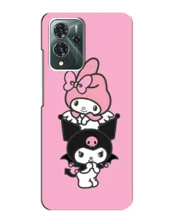 Чехол для ZTE Blade V40 Pro с картинкой «My Melody и Kuromi» Чехол для ZTE Blade V40 Pro с картинкой «My Melody и Kuromi»