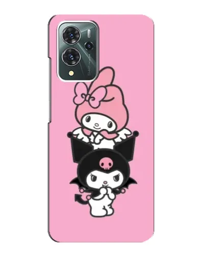 Чехол для ZTE Blade V40 Pro с картинкой «My Melody и Kuromi» Чехол для ZTE Blade V40 Pro с картинкой «My Melody и Kuromi»