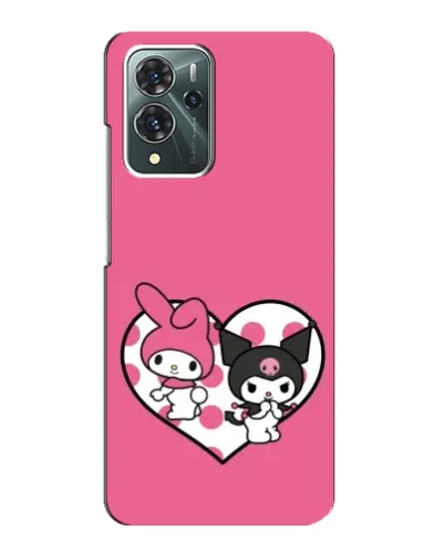 Чехол для ZTE Blade V40 Pro с картинкой «Kuromi и My Melody» Чехол для ZTE Blade V40 Pro с картинкой «Kuromi и My Melody»