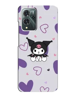 Чехол для ZTE Blade V40 Pro с картинкой «Kuromi и лавандовые сердца» Чехол для ZTE Blade V40 Pro с картинкой «Kuromi и лавандовые сердца»