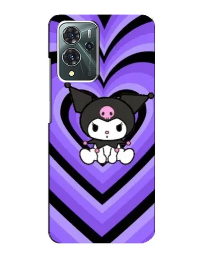 Чехол для ZTE Blade V40 Pro с картинкой «Kuromi и фиолетовые сердца» Чехол для ZTE Blade V40 Pro с картинкой «Kuromi и фиолетовые сердца»