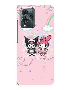 Чехол для ZTE Blade V40 Pro с картинкой «My Melody и Kuromi» Чехол для ZTE Blade V40 Pro с картинкой «My Melody и Kuromi»