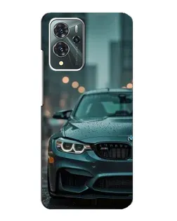 Чехол для ZTE Blade V40 Pro с картинкой «BMW в огнях города»