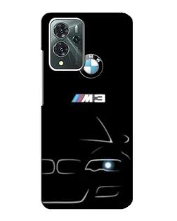 Чехол для ZTE Blade V40 Pro с картинкой «Минималистичный принт BMW M3»
