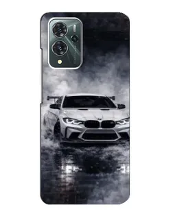 Чехол для ZTE Blade V40 Pro с картинкой «BMW сквозь туман»
