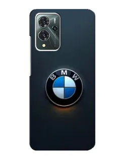 Чехол для ZTE Blade V40 Pro с картинкой «Логотип BMW — минимализм»
